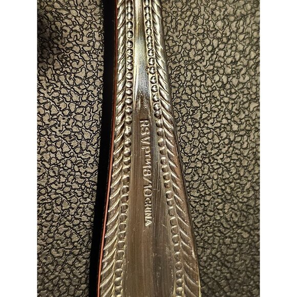 Set of 7 Wickham-Aldridge (Stainless) by RSVP FLATWARE Iced Tea Spoons - Picture 5 of 10